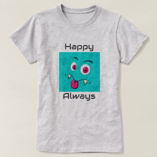 Cartoon gegenüber T - Shirt (Design vorne)