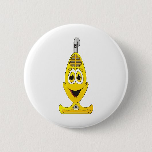 Cartoon gelb button (Vorderseite)