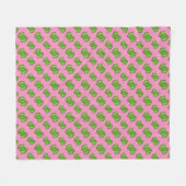 Cartoon-Geld-Dollar-Scheine Fleecedecke (Vorderseite (Horizontal))