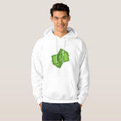 Cartoon-Geld-Dollar-Scheine Hoodie (Vorne ganz)
