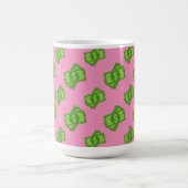 Cartoon-Geld-Dollar-Scheine Kaffeetasse (Mittel)