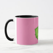 Cartoon-Geld-Dollar-Scheine Tasse (Links)