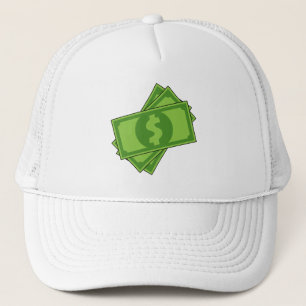 Cartoon‑Geld‑Dollar‑Scheine Truckerkappe