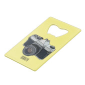 Cartoon Geldbeutel Flaschenöffner (Vorderseite Schrägansicht)