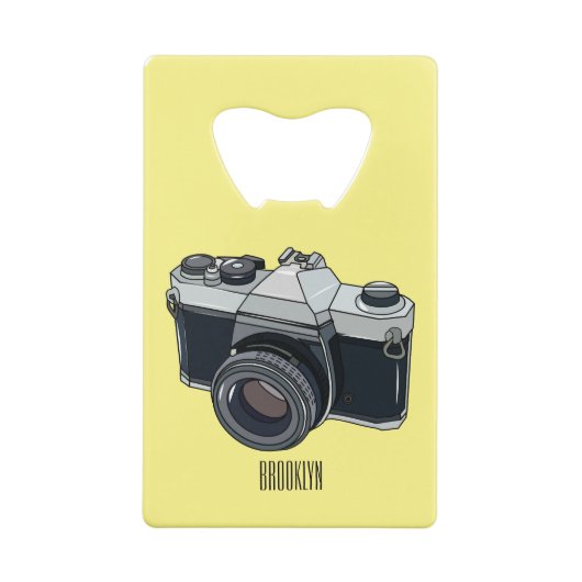 Cartoon Geldbeutel Flaschenöffner (Rückseite)