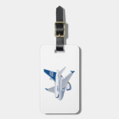 Cartoon Gepäckanhänger (Vorderseite vertikal)