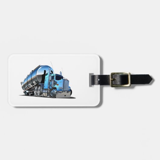 Cartoon Gepäckanhänger (Vorderseite horizontal)