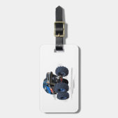 Cartoon Gepäckanhänger (Vorderseite vertikal)