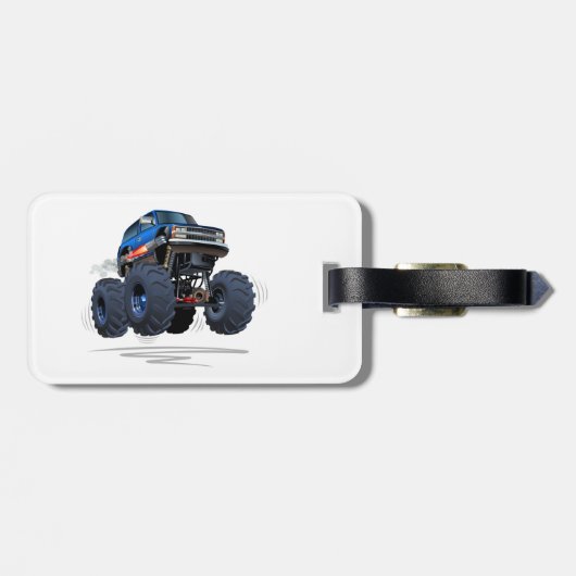 Cartoon Gepäckanhänger (Rückseite horizontal)