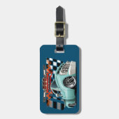 Cartoon Gepäckanhänger (Vorderseite vertikal)