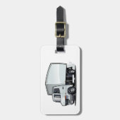 Cartoon Gepäckanhänger (Vorderseite vertikal)