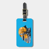 Cartoon Gepäckanhänger (Vorderseite vertikal)