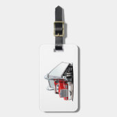 Cartoon Gepäckanhänger (Vorderseite vertikal)