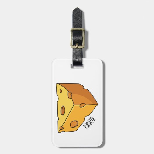 Cartoon Gepäckanhänger (Vorderseite vertikal)