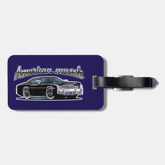 Cartoon Gepäckanhänger (Rückseite horizontal)