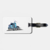 Cartoon Gepäckanhänger (Rückseite horizontal)