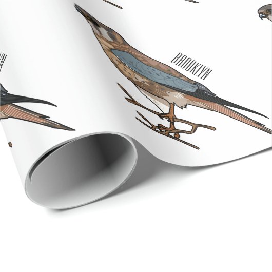 Cartoon Geschenkpapier (Rolleneckpunkt)