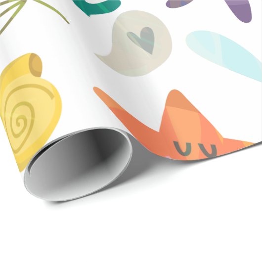 Cartoon Geschenkpapier (Rolleneckpunkt)