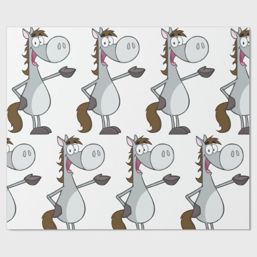 Cartoon Geschenkpapier (Flach)