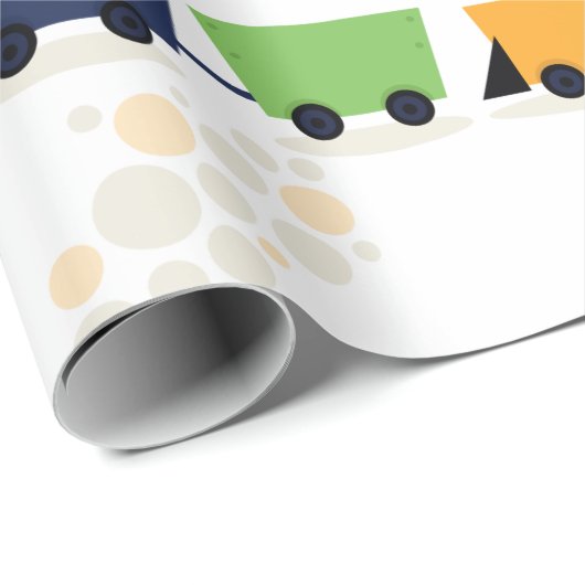 Cartoon Geschenkpapier (Rolleneckpunkt)