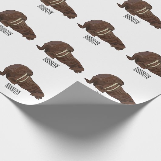 Cartoon Geschenkpapier (Ecke)