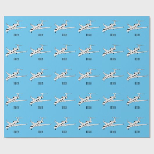 Cartoon Geschenkpapier (Flach)