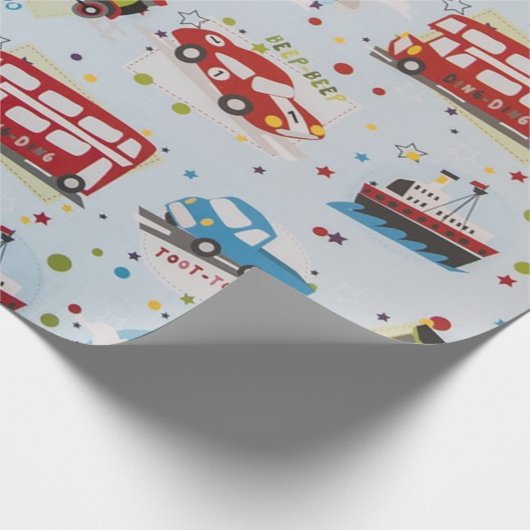 Cartoon Geschenkpapier (Ecke)