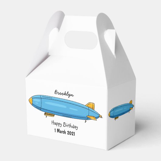 Cartoon Geschenkschachtel (Rückseite)