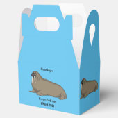 Cartoon Geschenkschachtel (Geöffnet)