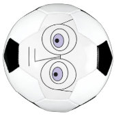 Cartoon-Gesicht tragen Brillen Design Unglaublich  Fußball (Gedreht)