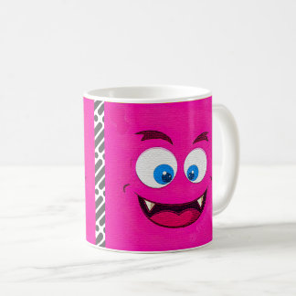 Cartoon-Gesichtsausdruck Kaffeetasse