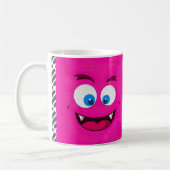 Cartoon-Gesichtsausdruck Kaffeetasse (Links)