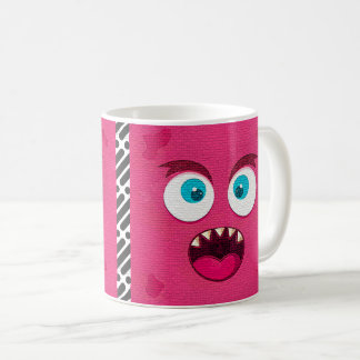 Cartoon-Gesichtsausdruck Kaffeetasse