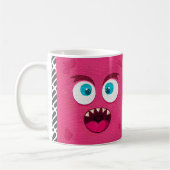Cartoon-Gesichtsausdruck Kaffeetasse (Links)
