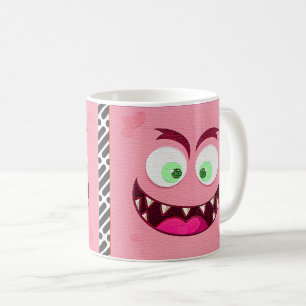 Cartoon-Gesichtsausdruck Kaffeetasse
