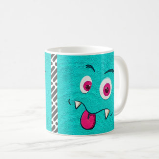 Cartoon-Gesichtsausdruck Kaffeetasse