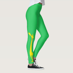Cartoon Giraffe - Critter Leggings