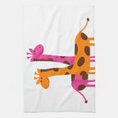 Cartoon Giraffe Geschirrtuch (Vertikal)