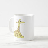 Cartoon Giraffe Kaffeetasse (Vorderseite Links)