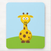 Cartoon Giraffe Mousepad (Vorne)