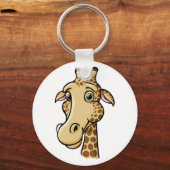 Cartoon Giraffe Schlüsselanhänger (Vorderseite)