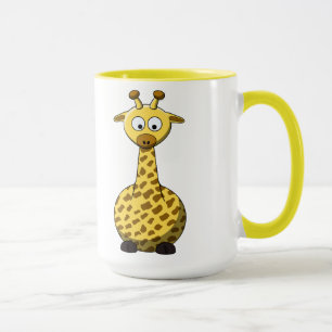 Cartoon Giraffe Tasse