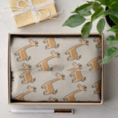 Cartoon Giraffe Tissue Paper Seidenpapier (Geschenk)