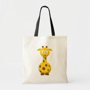 Cartoon Giraffe Tragetasche