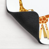 Cartoon Giraffen: Das Herdenmousepad Mousepad (Ecke)