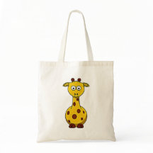 Cartoon-Giraffen-Tasche
