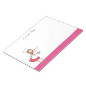 Cartoon Girl Recipad Notepad Notizblock (angewinkelt)