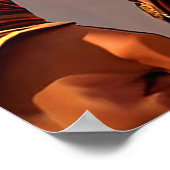 Cartoon Gladiator Poster (Ecke)