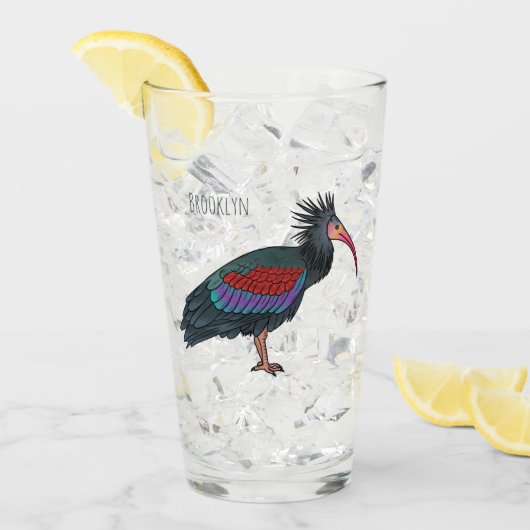 Cartoon Glas (Vorderseite Ice)
