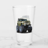 Cartoon Glas (Rückseite)